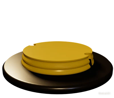 Dunes lid — Top lid for a pet bowl stand